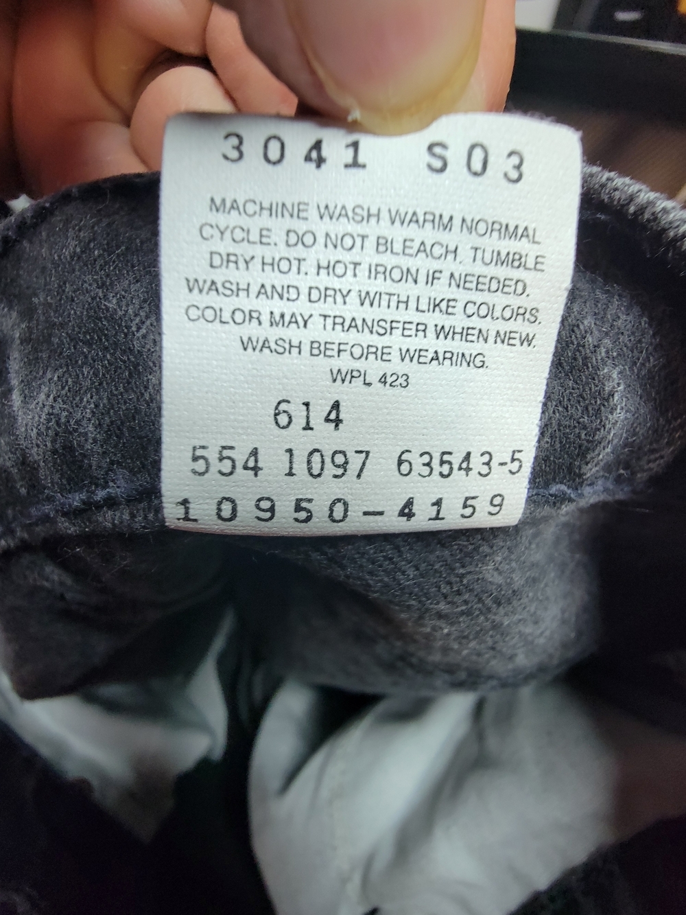 Vintage Levi's 950 Relaxed Fit Orange Tab Made In USA - Picture 11 of 12